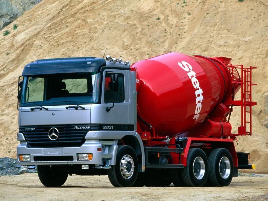  Mercedes-Benz Actros 2631 Mixer 1997 года  (фото 2 из 3)